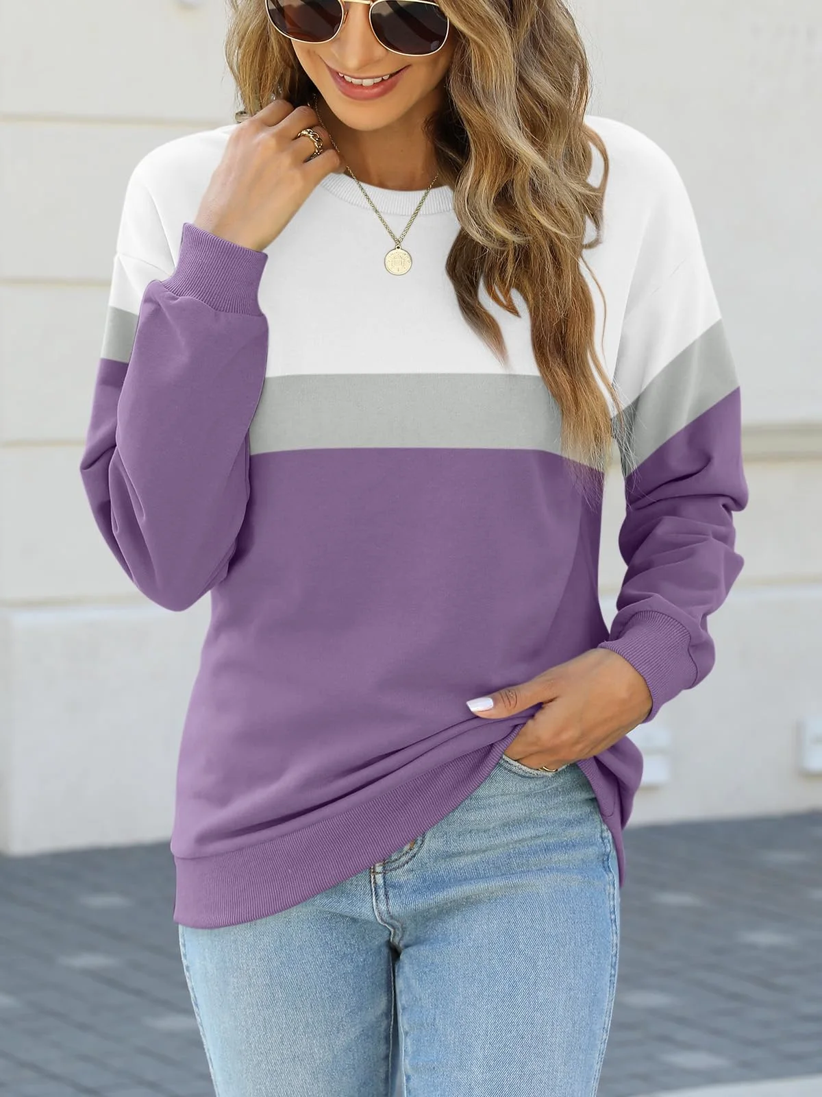 TICTICMIMI crewneck sweatshirts
