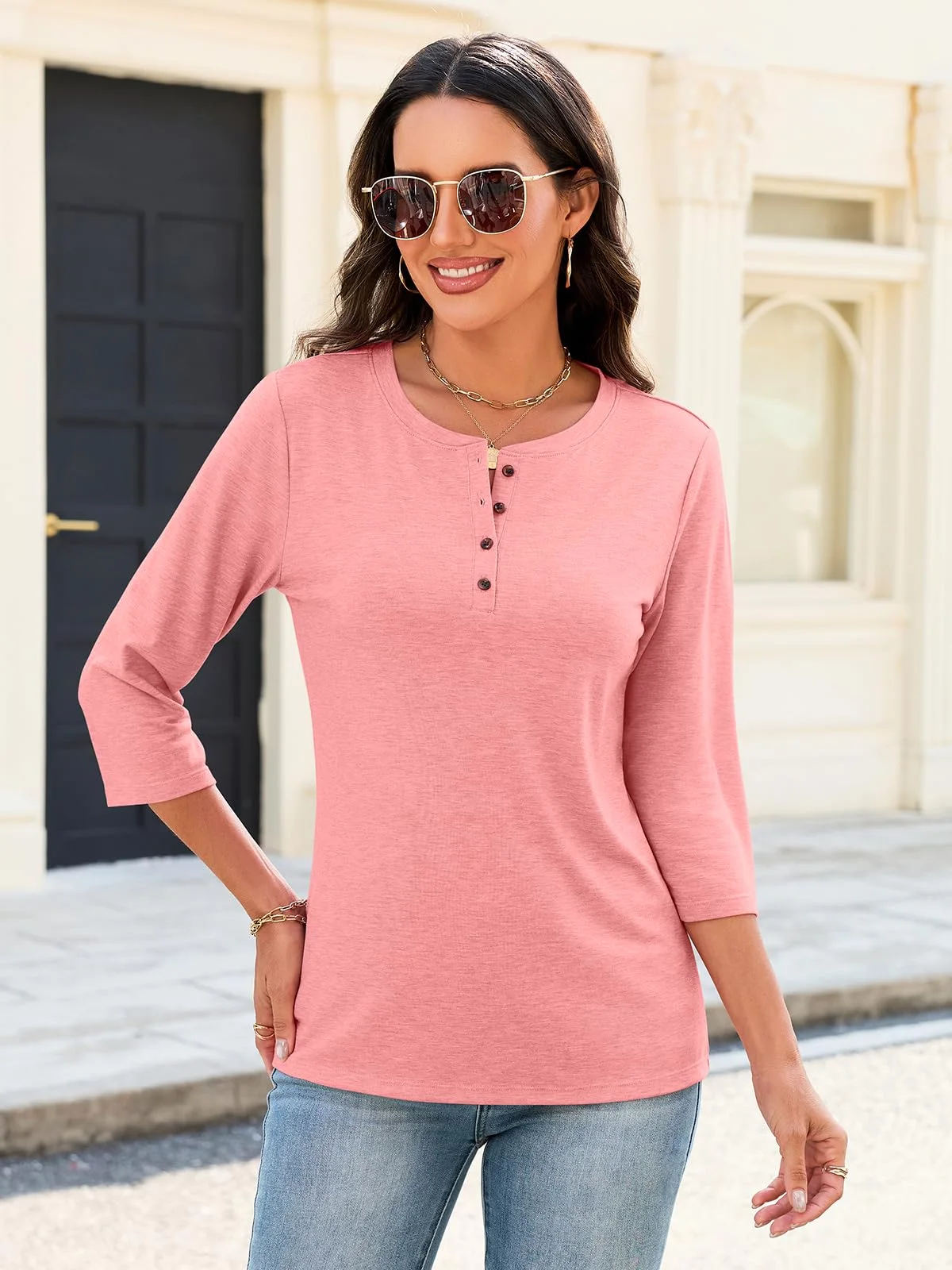TICTICMIMI henley tops